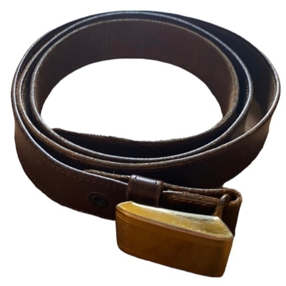 Vintage Hickok belt calfskin cow hide lining